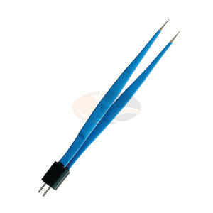 Pinces bipolaires réutilisables en plastique et reconstructives Semkin, pointe de 0,5 mm / 1,0 mm, 14 cm, semi-non-adhésives, haute qualité - Product Image 5