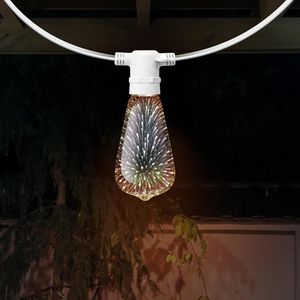 Infinity 3D Fireworks <b>LED</b> <b>Light</b> Bulb Multicolor ST19/PRISM/<b>LED</b> 1 Count-Decorative Lighting Pack of 1 - Product Image 6