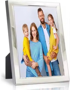 Modern Accent Metal Glass Photo <b>Frame</b> Decorative <b>Picture</b> Display Home Interior Design - Product Image 6