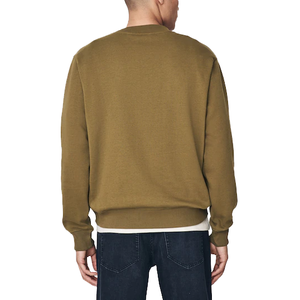 Sweat-shirts personnalisés de haute qualité à col rond, épaules tombantes, ourlets côtelés, sweat-shirts décontractés en coton pour hommes - Product Image 2