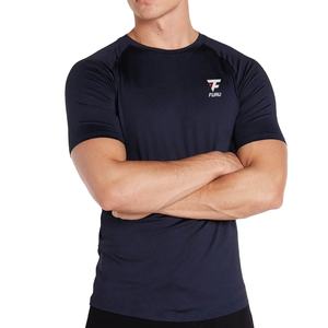 T-shirt de gymnastique personnalisé OEM pour hommes Haut en maille à séchage rapide Coupe-vent et grande taille Chemises pour hommes les plus vendues en ligne Vente directe - Product Image 1