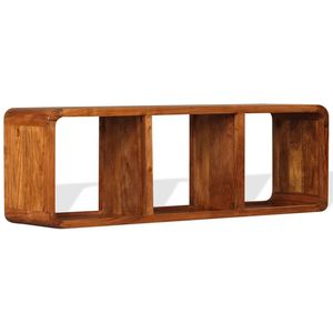 Supporto TV in legno massello con finitura miele 47.2 "x 11.8" x 15.7 "-accessorio per mobili elegante e resistente - Product Image 5