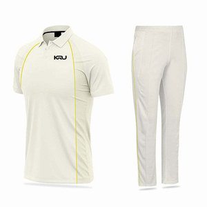 Uniforme de Cricket Cómodo y de Alta Calidad para Hombre, Pantalones Cortos Transpirables con Cintura Elástica, Tejido 100% Poliéster Ligero que Absorbe la Humedad - Product Image 1