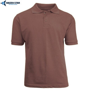 Men's Solid Color Short Sleeve Shirt Knitted Polyester/Cotton Blend Breathable Casual Button Design Regular Fit Plus Size 180g - Product Image 2