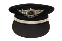 Casquette de fatigue de haute qualité des Templiers avec patch Croix Rouge et cordon doré - Casquette de fatigue personnalisable avec logo couleur