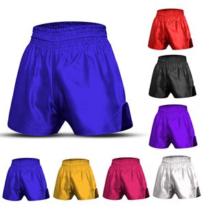 Pantalones Cortos de Boxeo Unisex Personalizados OEM, Sublimación, Artes Marciales, Acabado Satinado, Transpirables, Absorben la Humedad, Venta al Por Mayor de Fábrica OEM - Product Image 6
