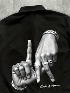 T-shirts pour hommes, tendance streetwear pour jeunes, imprimés, surdimensionnés, décontractés, vêtements d'été - Product Image 4