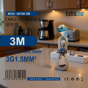 สายต่อพ่วงอะไหล่เครื่องใช้ไฟฟ้าในบ้าน 3M ทนทาน ผลิตจากพลาสติก - Product Image 3