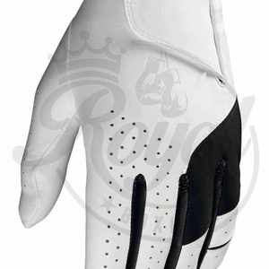 Gants de golf pour hommes en cuir véritable Palm Cabretta, antidérapants, tissu respirant, logo personnalisé, matériau doux, peau de mouton durable - Product Image 4