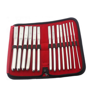 Ensemble de dilatateurs utérins Hegar en acier inoxydable, manuels, instruments chirurgicaux essentiels en gynécologie - Product Image 1