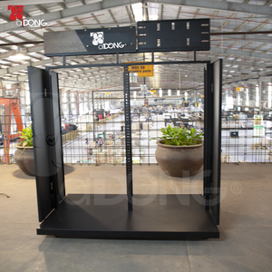 Factory Custom Modern Metal Garment <b>Display</b> <b>Rack</b> with Casters Freestanding Powder Coated for Boutique Use - Product Image 3