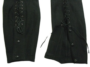 Nouvelle mode 100% tissu de laine longue adulte manches longues vêtements allemand noir tunique vestes - Product Image 5