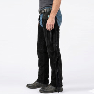 Latest Unisex Western Leather <b>Chaps</b> Button Closure Top Selling Suede Leather <b>Chaps</b> Wholesale Horse <b>Riding</b> <b>Chaps</b> - Product Image 6