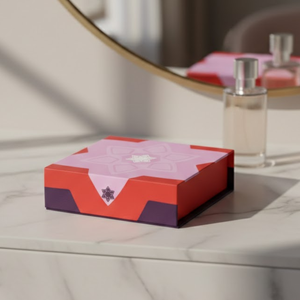 Boîte cadeau en carton écologique de qualité supérieure avec revêtement UV et laminage mat |   Emballage avec fermeture magnétique et doublure en éponge - Product Image 4