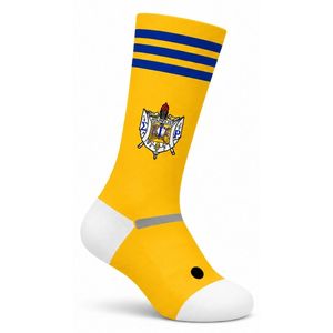 <b>Womens</b> Embroidered <b>Crew</b> <b>Socks</b> Soft Comfortable Cotton Blend Athletic Casual Fashion <b>Socks</b> with Personalized Greek Letter - Product Image 3