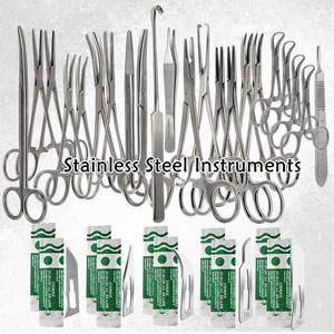 Kit de Esterilización Canina Premium de Acero Inoxidable, Instrumentos Veterinarios Profesionales de Alta Calidad y Durabilidad para Cirugía Veterinaria Segura - Product Image 1