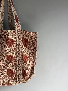 Sac fourre-tout bohème en coton à rayures, poignée souple, ouverture supérieure, unisexe, antivol, capacité 20-35L, bandoulière arquée, usage quotidien - Product Image 5