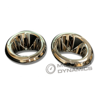 Drak Penutup Lampu Kabut Krom Hitam, Jenis Dekorasi Instalasi Rim untuk Nissan Y61 Super Safari Vtec 1997-2022