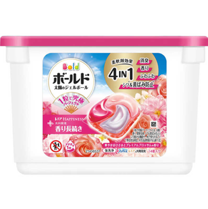 Hot sale Japan <b>Laundry</b> <b>Detergent</b> <b>Pods</b> 4D washing Capsule Bold Gel Ball Premium Blossom Scent 14 pcs High Quality Made in Japan - Product Image 1