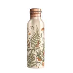 Wholesale Eco-Friendly Printed Pure Copper <b>Water</b> <b>Bottle</b> <b>Custom</b> Design Leakproof Metal Sports Drinking <b>Bottle</b> with Cap - Product Image 6