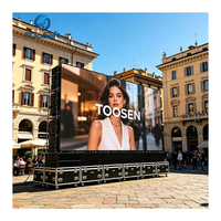 Pantalla LED de Alquiler para Arco de Entrada a Todo Color TOOSEN, Video Wall P2.6 P2.9 de Alto Contraste, LED Deportivo para Publicidad de Marcas de Carreras
