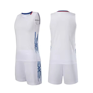Custom Unisex Breathable Volleyball Jersey Sportswear Wholesale Volleyball Team Uniform <b>Sets</b> Short Sleeve for Men and <b>Women</b> - Product Image 1