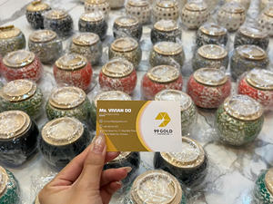 Caja de Almacenamiento de Bambú con Incrustaciones de Madreperla, Forma Redonda y Cilíndrica, para Té, Hecha en Vietnam, Decoración para el Hogar - Product Image 4