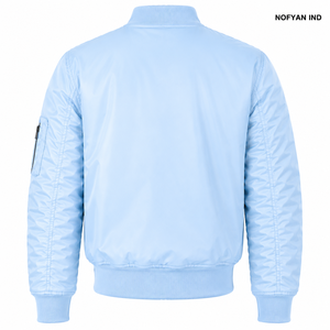 Chaqueta Bomber para Hombre con Logotipo Personalizado Directo de Fábrica, Fabricante OEM ODM, Chaqueta de Vuelo de Nailon Transpirable y Ecológica para Invierno, Venta al Por Mayor - Product Image 1