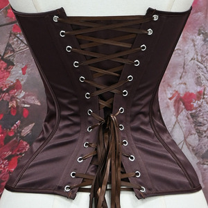 Ensemble de lingerie sculptante sans couture pour femme, effet gainant, en maille jersey respirante, avec corset à baleines, 6 pièces, design FancyShape à agrafes - Product Image 6