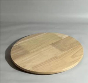 Lazy Susan de Madera en Oferta, Ecológica y Fácil de Usar, Lazy Susan de una Sola Plataforma Giratoria, Lazy Susan de Madera de Haya - Product Image 1