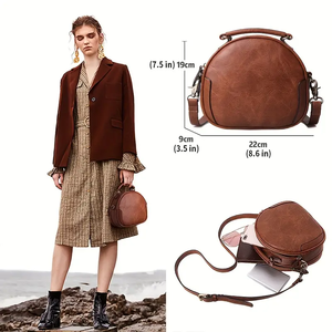 Genuine Leather Cross Body Sling Cowhide Soft Leather <b>Bag</b> for Women, Fast Shipping <b>Cheap</b> Price OEM Product - Product Image 2