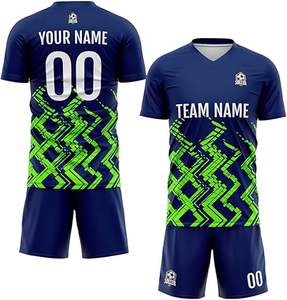 Uniforme de Fútbol sin Mangas de Último Diseño, 100% Poliéster, Nuevo Estilo, Personalizable con Logotipo Profesional para Adultos, Calidad Premium, Color Personalizado - Product Image 1