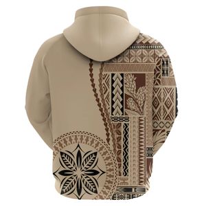 Sweat à capuche tribal samoan personnalisé OEM avec impression intégrale par sublimation, vêtements polynésiens coupés et cousus, vente en gros, sweat à capuche personnalisé à motif maori - Product Image 2
