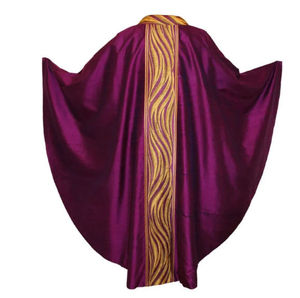 Vêtements liturgiques imprimés : Chasuble, Étole, Robe de prêtre chrétien, Soutanes longues unisexe, personnalisables avec logo sur mesure - Product Image 3
