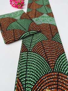 Tela de Algodón con Estampado Africano Ankara para Coser Ropa, Manualidades y Moda, por Hitjem Export Island Supplier - Product Image 6