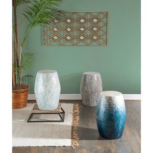 Luxury Bone Inlay Side Table Handmade Wooden Mosaic Design Bedside End Table Floral Accent Furniture Custom Bedroom Living Room - Product Image 4