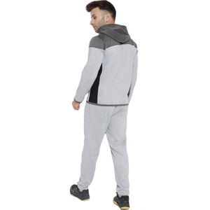 Survêtements de jogging légers pour hommes, deux pièces, unis, avec fermeture éclair, haute qualité, prix de gros, personnalisables avec logo, pour l'hiver - Product Image 3