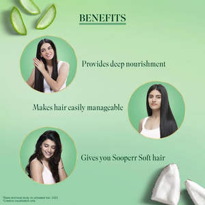 Set de Aceite Capilar de Coco Enriquecido con Aloe Vera Cinco Veces, Fórmula para un Cabello Suave y Liso, Cuidado del Cuero Cabelludo, Paquete Completo para el Bienestar del Cabello - Product Image 4