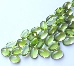 Peridoto Natural Ovalado Cabujón, Piedras Preciosas Sueltas Calibradas, Certificado IGI, Proveedor, Oferta al por Mayor al Mejor Precio, Comprar en Línea, Venta - Product Image 5