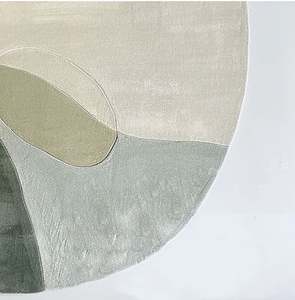 Alfombra Peluda Suave de Pelo Largo para Decoración de Sala de Estar, Dormitorio, Interior del Hogar, Alfombra Elegante Multicolor - Product Image 3