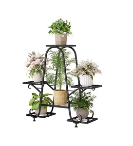 Eco Friendly Decorative Iron Planter Stand For Wedding Event Decoration Suitable For Floral Arrangements And Stylish Setup - Product Image 1