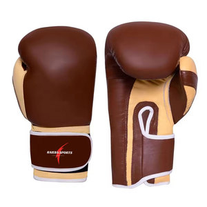 Guantes de boxeo de tamaño personalizado en diferentes colores, guantes de boxeo de cuero de alta calidad para venta en línea - Product Image 1