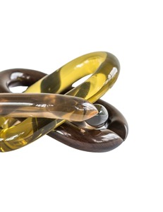 Décoration intérieure : Chaînes en résine personnalisables, très grandes et aux couleurs claires, maillons en résine multicolores de grande taille disponibles. - Product Image 5