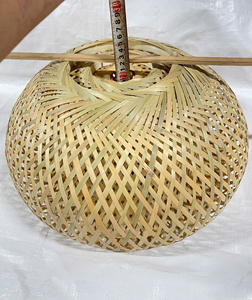High Quality Bamboo Lamp Natural <b>Wicker</b> Hanging Lampshade Decorative <b>Ceiling</b> Pendant <b>Light</b> Bulk Pack Wholesale Factory Price - Product Image 6
