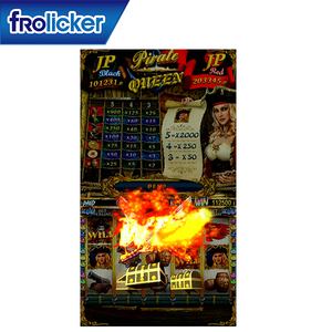 Placa PCB de juego arcade Pirate Queen Fire Link, muy vendida, con pantalla vertical, 5 carretes, 25 líneas, para máquina de juegos operada con monedas. - Product Image 2