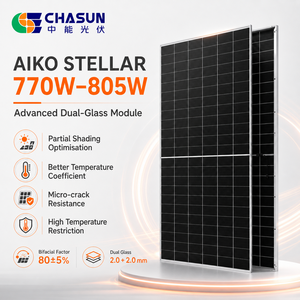 Panneaux solaires bifaciaux en verre double de type N AIKO 770-805W de niveau 1, module photovoltaïque à haute efficacité pour la maison avec garantie de 25 ans - Product Image 2