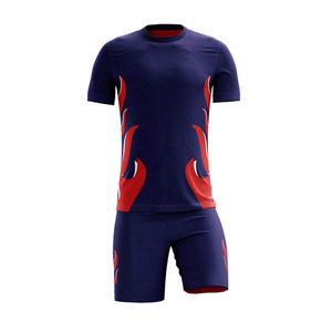 <b>Soccer</b> Uniform Latest High Quality Customized 100% Polyester Short Sleeve All Seasons for Unisex in Wholesale Price - Product Image 1