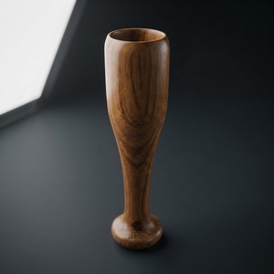 Copa de Vino de Madera Ecológica, Reutilizable, Hecha a Mano, Estilo Rústico, para Bar - Product Image 5
