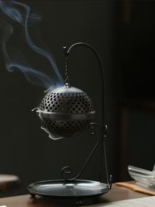 Handmade Iron Metal <b>Bakhoor</b> Burner Traditional Incense Holder For <b>Oud</b> Fragrance Home Decoration Accent Piece - Product Image 6