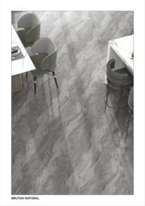 Carrelage en porcelaine texturé 24x24 avec détails sculptés mats pour une expression de surface moderne et raffinée - Product Image 3